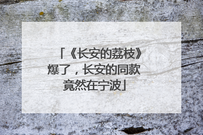 《长安的荔枝》爆了，长安的同款竟然在宁波