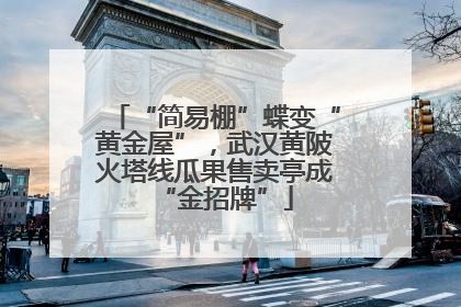 “简易棚”蝶变“黄金屋”，武汉黄陂火塔线瓜果售卖亭成“金招牌”