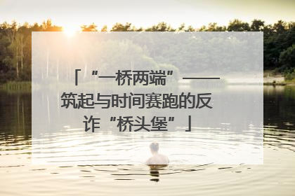 “一桥两端”——筑起与时间赛跑的反诈“桥头堡”