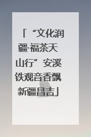 “文化润疆·福茶天山行”安溪铁观音香飘新疆昌吉