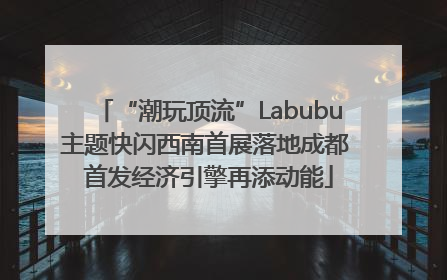 “潮玩顶流”Labubu主题快闪西南首展落地成都 首发经济引擎再添动能