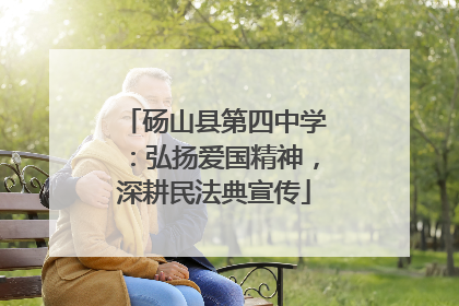 砀山县第四中学：弘扬爱国精神，深耕民法典宣传