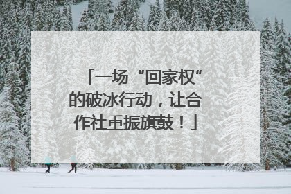 一场“回家权”的破冰行动，让合作社重振旗鼓！