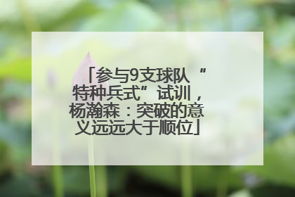 参与9支球队“特种兵式”试训，杨瀚森：突破的意义远远大于顺位