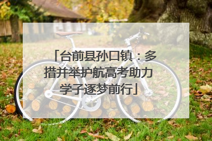 台前县孙口镇：多措并举护航高考助力学子逐梦前行