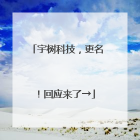 宇树科技，更名！回应来了→
