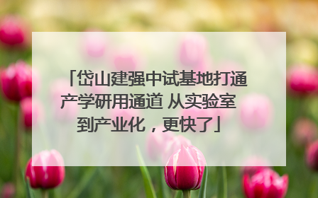 岱山建强中试基地打通产学研用通道 从实验室到产业化，更快了