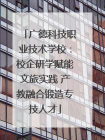 广德科技职业技术学校：校企研学赋能文旅实践 产教融合锻造专技人才