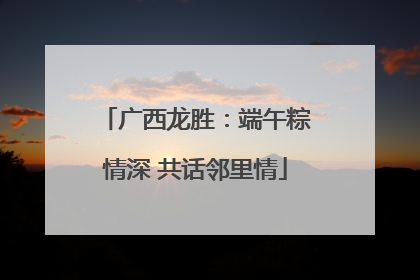 广西龙胜：端午粽情深 共话邻里情
