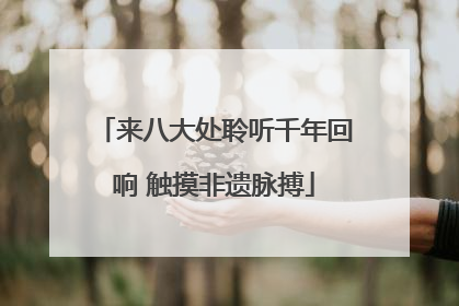 来八大处聆听千年回响 触摸非遗脉搏