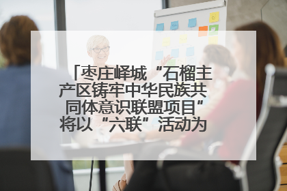 枣庄峄城“石榴主产区铸牢中华民族共同体意识联盟项目”将以“六联”活动为抓手深化品牌建设