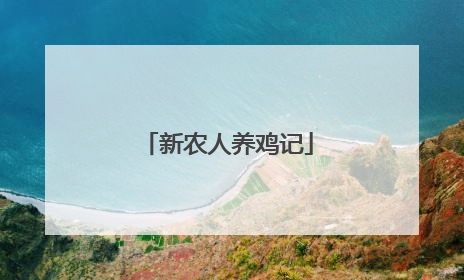 新农人养鸡记