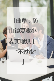 曲阜：防山镇夏收小麦实现烘干“不过夜”