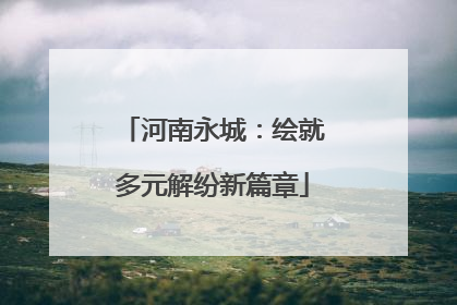 河南永城：绘就多元解纷新篇章