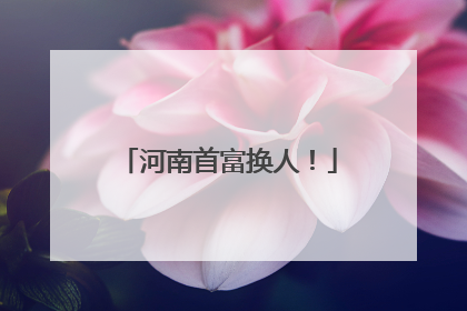 河南首富换人！