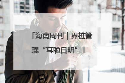 海南周刊｜界桩管理“耳聪目明”