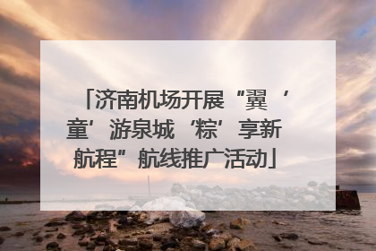 济南机场开展“翼‘童’游泉城‘粽’享新航程”航线推广活动