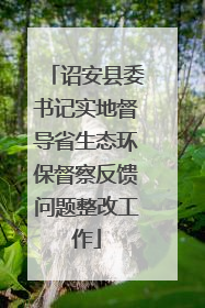 诏安县委书记实地督导省生态环保督察反馈问题整改工作
