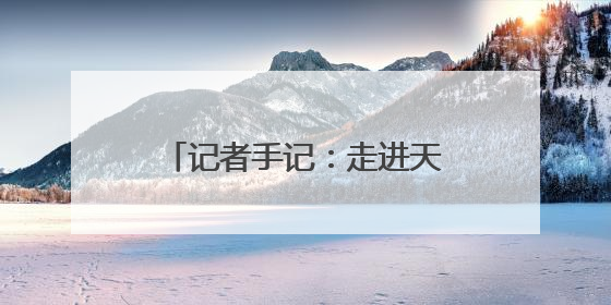 记者手记：走进天津港，窥见未来现代化港口的模样