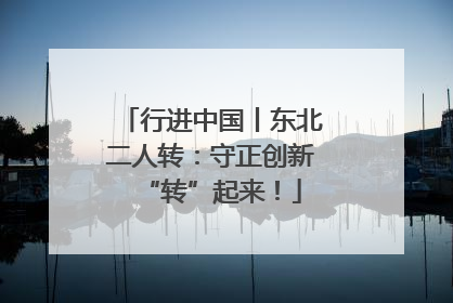 行进中国丨东北二人转：守正创新“转”起来！