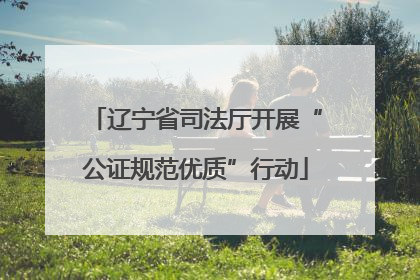 辽宁省司法厅开展“公证规范优质”行动