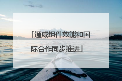 通威组件效能和国际合作同步推进