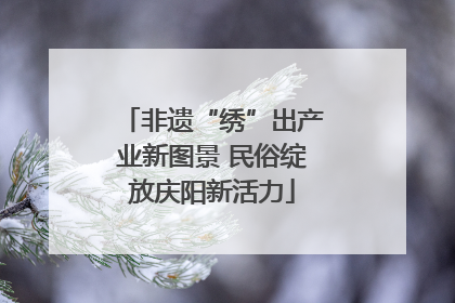 非遗“绣”出产业新图景 民俗绽放庆阳新活力