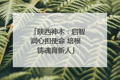 陕西神木：启智润心担使命 培根铸魂育新人