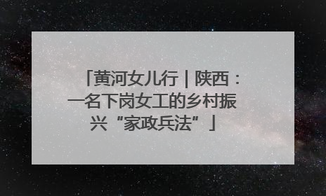 黄河女儿行｜陕西：一名下岗女工的乡村振兴“家政兵法”
