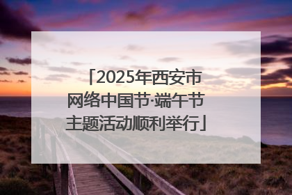 2025年西安市网络中国节·端午节主题活动顺利举行
