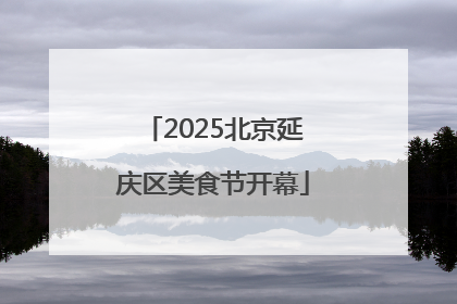 2025北京延庆区美食节开幕