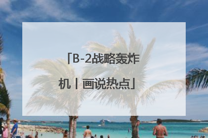 B-2战略轰炸机丨画说热点